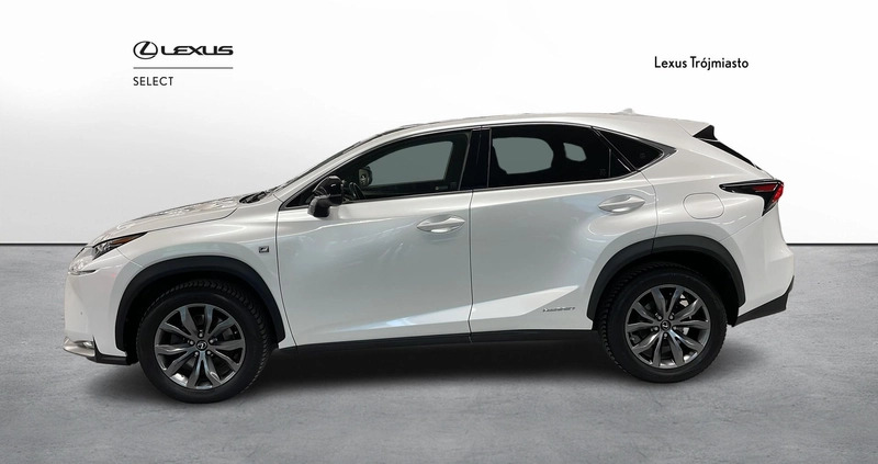 Lexus NX cena 128000 przebieg: 142270, rok produkcji 2017 z Gostyń małe 301